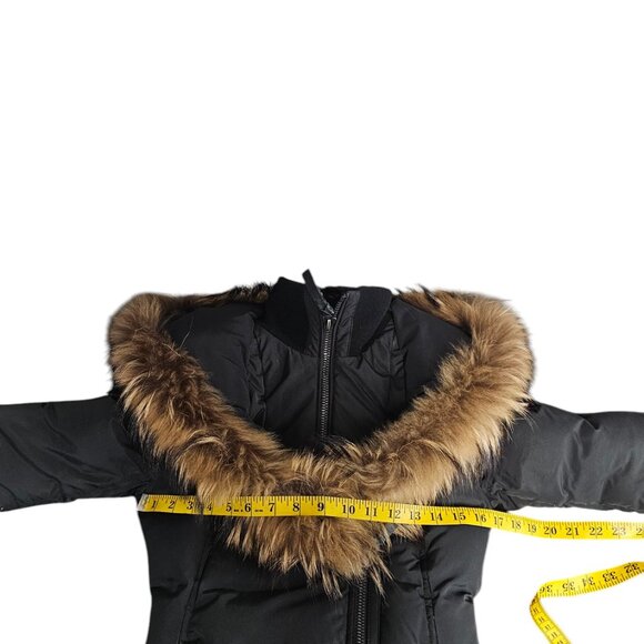 Mackage Womens Adali Jacket, Black, Fur, Down, Feather, Winter Coat, Size XXS - Picture 9 of 10